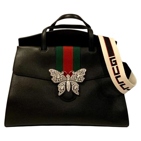 gucci bag with butterfly|gucci bag with butterfly buckle.